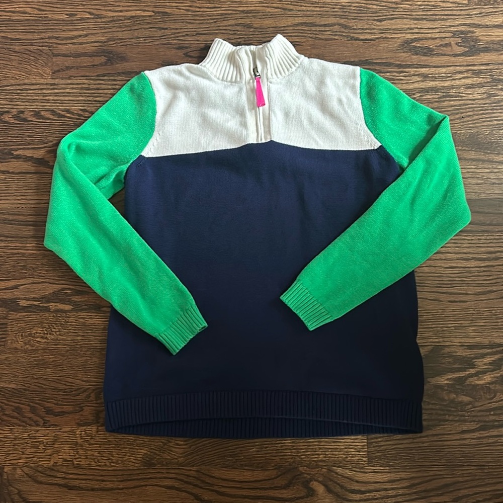 J. Crew Factory Spring 1/4 Zip Sweater
